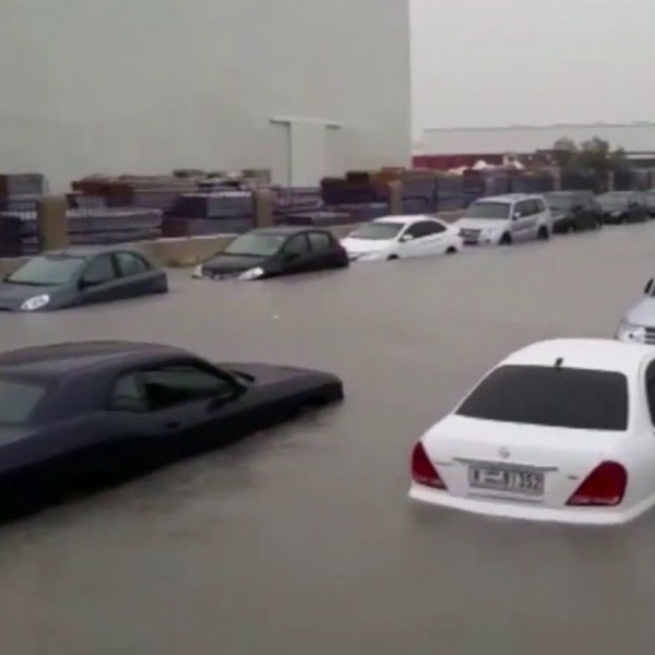 Floods in Dubai in 2016