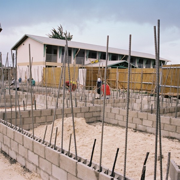 Laying the foundations for the new Marshall Island schools Laying the foundations for the new Marshall Island schools